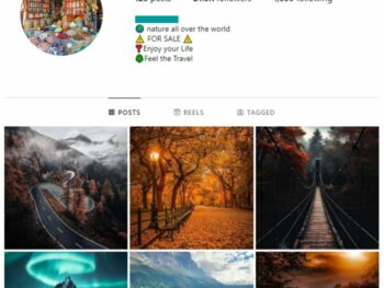 20K Travel Explore Instagram Account for sale