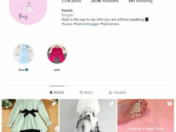 20K Women Fashion Instagram Account for sale