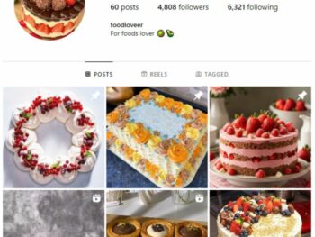 4K Delicious Food Instagram Account for sale