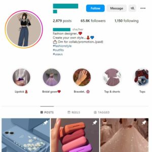 65K Makeup Accessories Instagram Account for sale