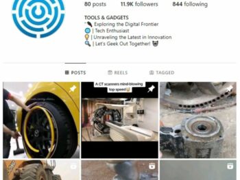 10K Tech Gadgets Instagram Account for sale