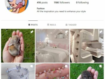 115K Women's Fashion Lifestyle Instagram Account for sale