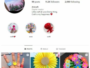 11K Art and Craft Instagram Account for sale