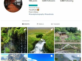 1K Greenery Nature Instagram Account for sale
