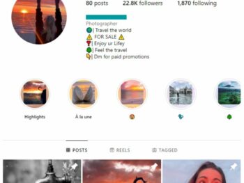 20K Nature Travel Instagram Account for sale
