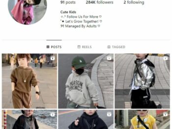 280K Kids Fashion Instagram Account for sale
