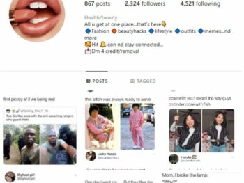 2K Girl Makeup Instagram Account for sale