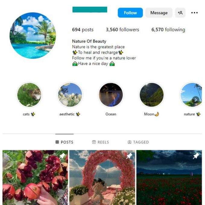 3K Travel Photos Instagram Account for sale