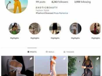4K Babes Models Instagram Account for sale