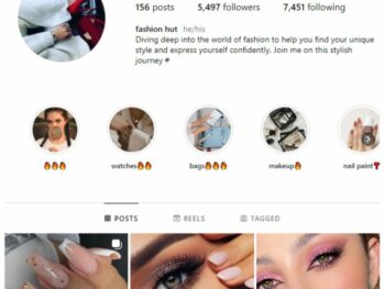 5K Women's Fashion Accessories Instagram Account for sale