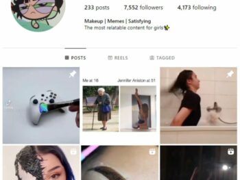 7K Girl Makeup Instagram Account for sale