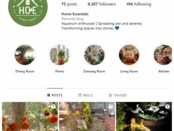 9K Home Decor Interior Instagram Account for sale