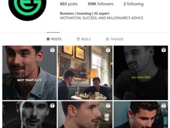 105K Entrepreneur Success Instagram Account for sale