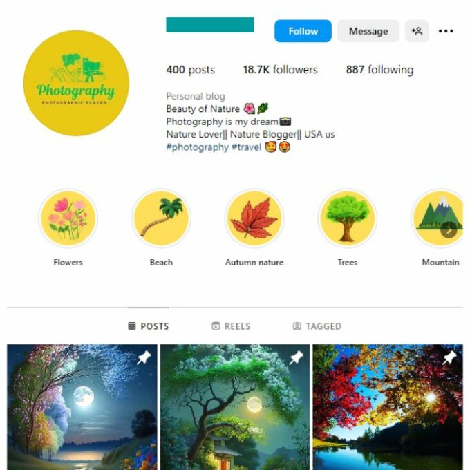 18K Explore Travel Instagram Account for sale