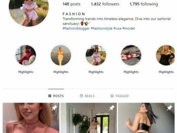 1K Babes Models Instagram Account for sale