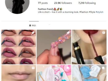 22K Beauty Makeup Instagram Account for sale