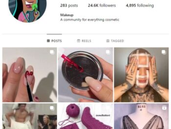 24K Beauty Makeup Instagram Account for sale