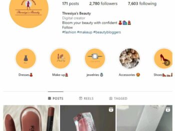 2K Makeup Fashion Instagram Account for sale