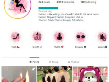 3K Fashion Beauty Instagram Account for sale