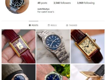 3K Luxury Watches Instagram Account for sale