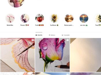 40K Paintings Art Instagram Account for Sale