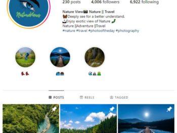 4K Beautiful Nature Instagram Account for sale