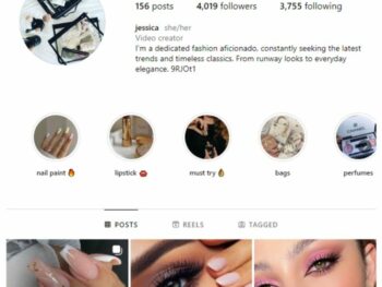 4K Fashion Beauty Instagram Account for sale