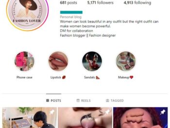 5K Makeup Fashion Instagram Account for sale