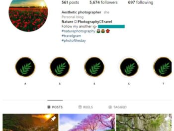5K Travel Photography Instagram Account for sale