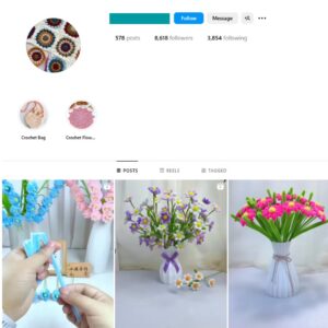 8K Handicraft DIY Instagram Account for Sale