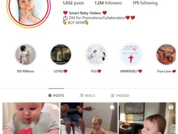 1.2M Kids Babies Instagram Account for sale