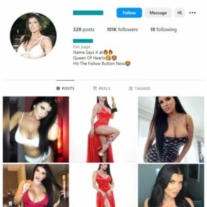 100K Adult Model Romi Rain Instagram Account for sale
