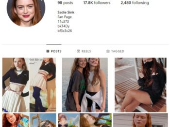 17K American Actress Fan Instagram Account for sale