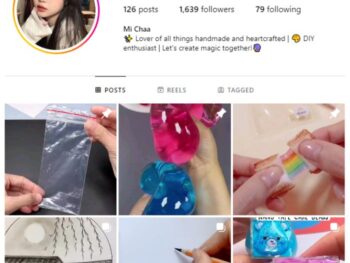 1K Art DIY Instagram Account for sale