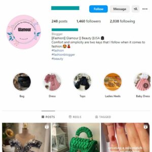 1K Girl's Dresses Fashion Instagram Account for sale