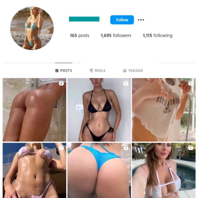 1K Girls Models Instagram Account for sale