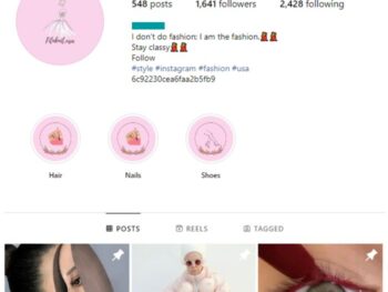 1K Makeup Reels Instagram Account for sale