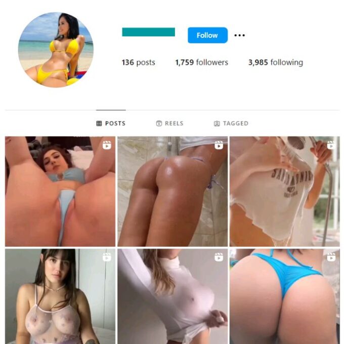 1K Models Girls Instagram Account for sale