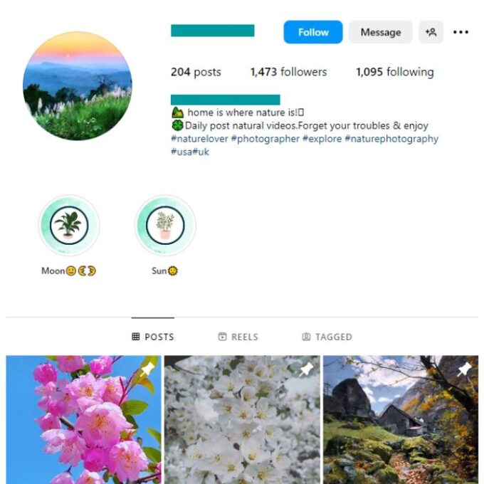 1K Travel Photos Instagram Account for sale