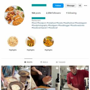 2K Fast Food Instagram Account for sale