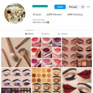 2K Makeup Beauty Instagram Account for sale