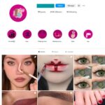 30K Makeup Eyelashes Instagram Account for Sale