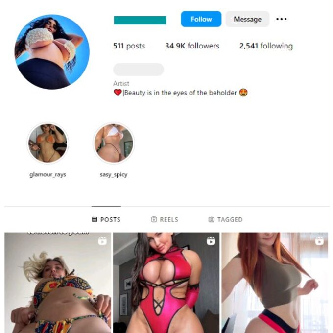 34K Models Babes Instagram Account for sale