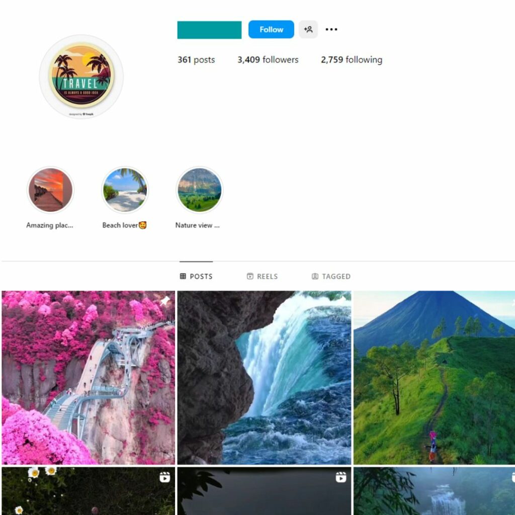 3K Hills Mountains Travel Instagram Account