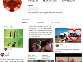 45K Funny Memes Instagram Account for sale