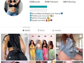 670K Babes Girls Instagram Account for sale