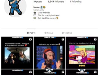6K Memes Funny Instagram Account for sale