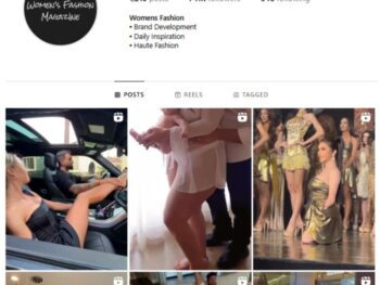 740K Fashion Dresses Instagram Account for sale