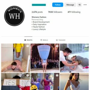 780K Women's Dresses Fashion Instagram Account for sale