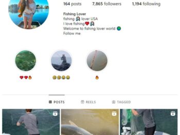 7K Fishing Explore Instagram Account for sale